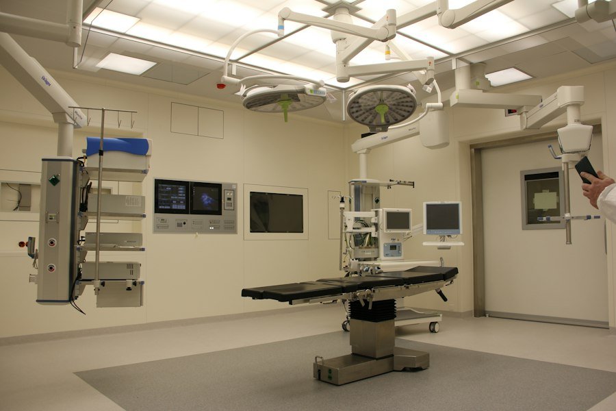 Operating room equipment used in healthcare facilities